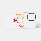 Coque iPhone 12 Mini Chiot Mignon (Verso Horizontal)