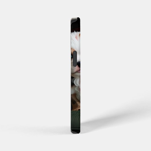 Coque iPhone 12 Mini Chiots mignons 2 (Côté droit)