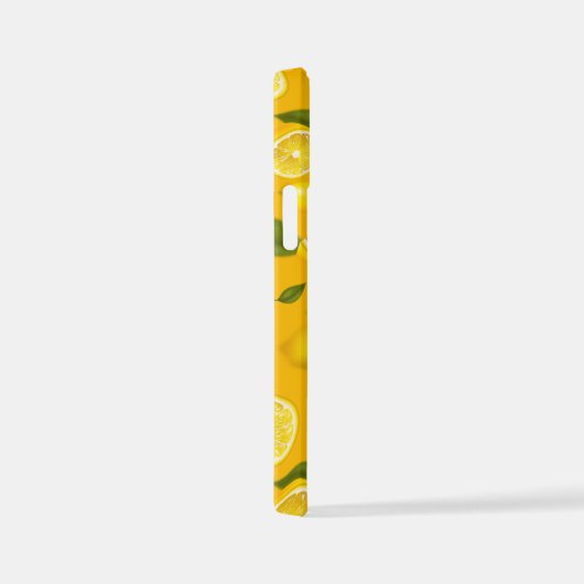 Coque iPhone 12 Mini Citron Variété 7 (Côté droit)