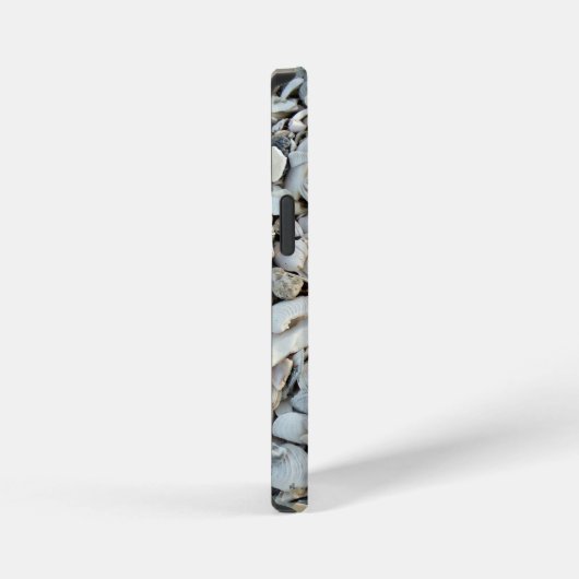 Coque iPhone 12 Mini Coastal Shells Initial Case Art (Côté droit)