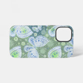 Coque iPhone 12 Mini "Collants Bonheur Papillon" (Verso Horizontal)