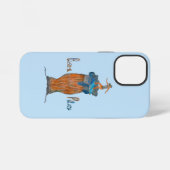 Coque iPhone 12 Mini Conception de fête sur la plage (Verso Horizontal)