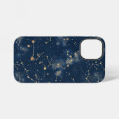 Coque iPhone 12 Mini Constellation Céleste - Nuit Étoilée (Verso Horizontal)
