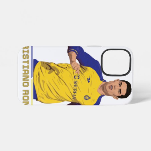Coque iPhone 12 Mini Coque iphone Ronaldo (Verso Horizontal)
