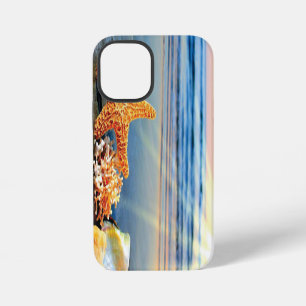 Coque iPhone 12 Mini Coquillages et étoiles de mer sur la plage
