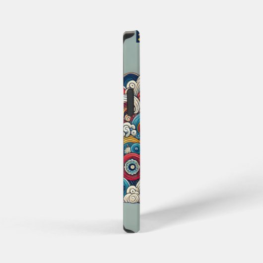 Coque iPhone 12 Mini Corée Taegeuk (Côté droit)