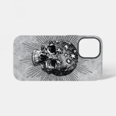 Coque iPhone 12 Mini Crâne étoilé (Verso Horizontal)