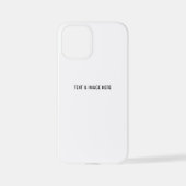 Coque iPhone 12 Mini Créez votre propre blanc (Verso)