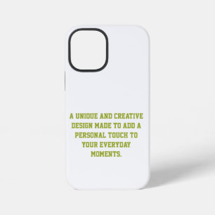 Coque iPhone 12 Mini Créez votre propre boîtier de téléphone robuste po