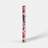 Coque iPhone 12 Mini Cute Cherry Butterfly Pattern, Glossy Kawaii Fruit (Côté droit)