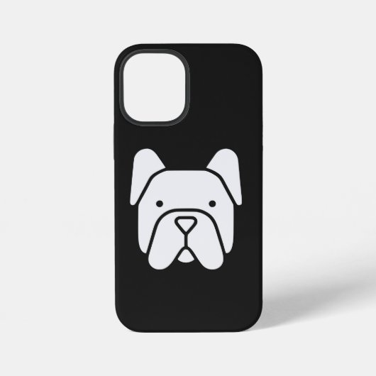 Coque iPhone 12 Mini Cute French Bulldog (Verso)