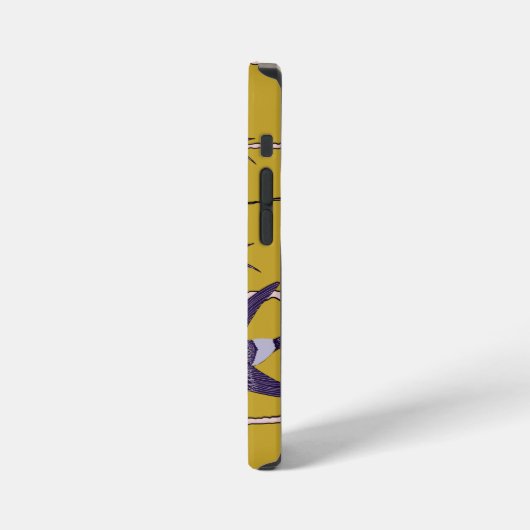 Coque iPhone 12 Mini Dance of the Swallows (Côté gauche)