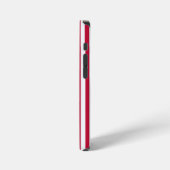 Coque iPhone 12 Mini Dessin de fierté du drapeau américain USA (Côté gauche)