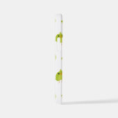 Coque iPhone 12 Mini Dessin d'oiseau vert (Côté droit)