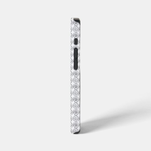Coque iPhone 12 Mini Double Spiral Celtic Pattern (Côté gauche)