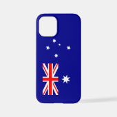 Coque iPhone 12 Mini Drapeau australien patriotique (Verso)