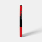 Coque iPhone 12 Mini Drapeau d'Amsterdam (Côté gauche)