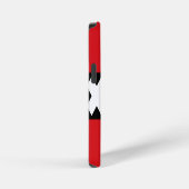 Coque iPhone 12 Mini Drapeau d'Amsterdam (Côté droit)