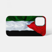 Coque iPhone 12 Mini Drapeau de Palestine (Verso Horizontal)