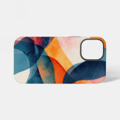 Coque iPhone 12 Mini "Dynamique des Fluides" (Verso Horizontal)