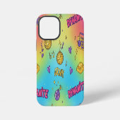 Coque iPhone 12 Mini Dynamite Pop Art Rainbow Pattern (Verso)