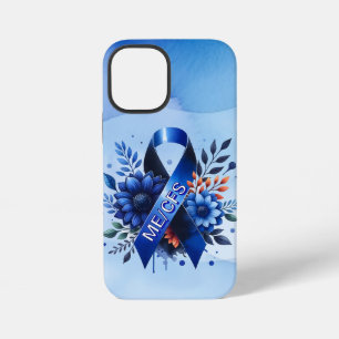 Coque iPhone 12 Mini Écéphalomyélite myalgique Ruban de sensibilisation