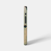 Coque iPhone 12 Mini Eiffel tour lancer oreiller (Côté gauche)