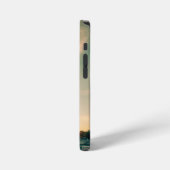 Coque iPhone 12 Mini Eiffel tour lancer oreiller (Côté gauche)