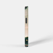 Coque iPhone 12 Mini Eiffel tour lancer oreiller (Côté droit)
