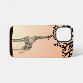 Coque iPhone 12 Mini Encouragement de l'appareil téléphonique Giraffe (Verso Horizontal)