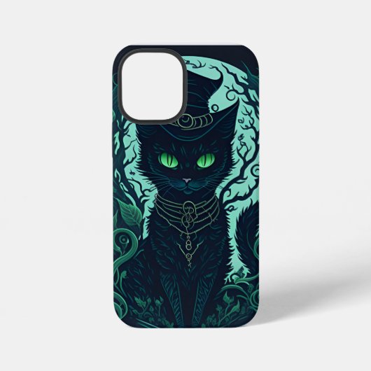 Coque iPhone 12 Mini Esprits d'Halloween | Cas téléphonique Ghost & Cit (Verso)
