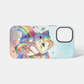 Coque iPhone 12 Mini Étui de téléphone Chat Mignon (Verso Horizontal)