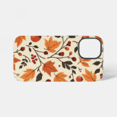 Coque iPhone 12 Mini Étui de téléphone Cozy automne (Verso Horizontal)