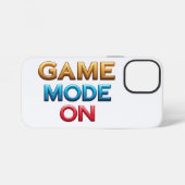 Coque iPhone 12 Mini Étui de téléphone Mode Jeu Activé (Verso Horizontal)