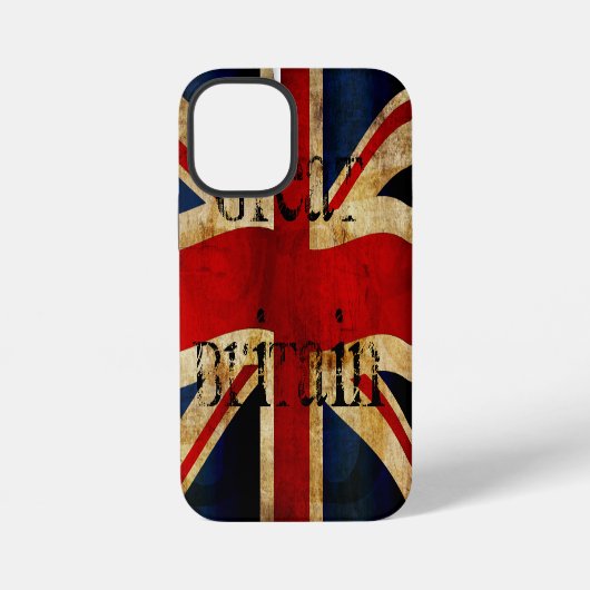 Coque iPhone 12 Mini Étui iPhone Case-Mate Union Jack (Verso)