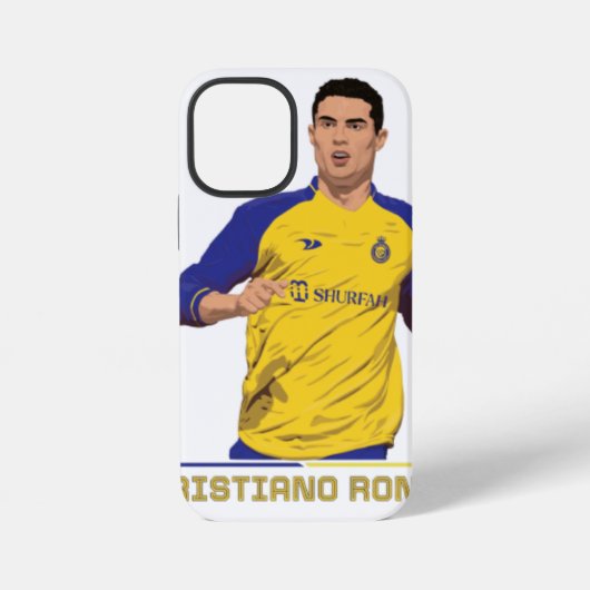 Coque iPhone 12 Mini Étui IPhone Ronaldo (Verso)