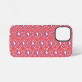 Coque iPhone 12 Mini Étui Iphone Vache Marine Psychédélique (Verso Horizontal)