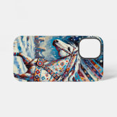 Coque iPhone 12 Mini Étui robuste pour iPhone 12 Mini Cheval (Verso Horizontal)