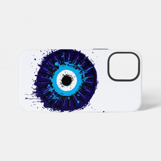 Coque iPhone 12 Mini 🧿 Evil Eye Guardian (Verso Horizontal)