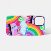 Coque iPhone 12 Mini Explosion Épique des Années 80 (Verso Horizontal)