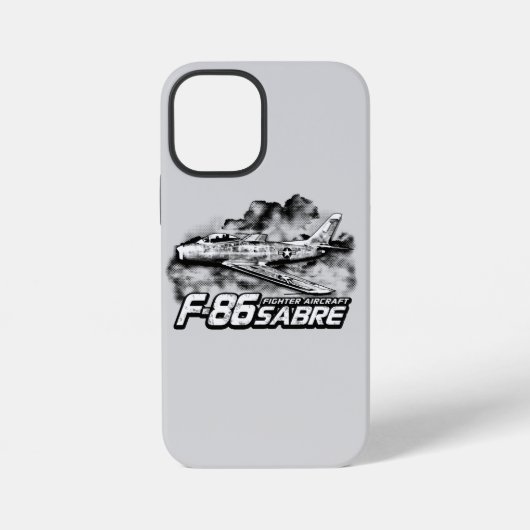 Coque iPhone 12 Mini F-86 Sabre (Verso)