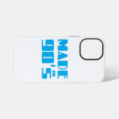 Coque iPhone 12 Mini Fait dans les années 90 (Verso Horizontal)