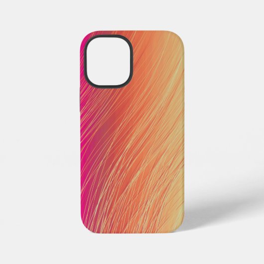Coque iPhone 12 Mini fils "dorés" (Verso)