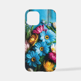 Coque iPhone 12 Mini Fleurs colorées