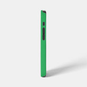 Coque iPhone 12 Mini Fond granuleux vert tendance (Côté gauche)