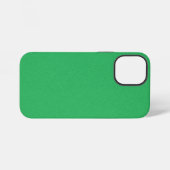 Coque iPhone 12 Mini Fond granuleux vert tendance (Verso Horizontal)