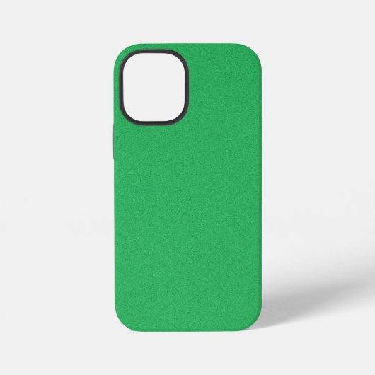 Coque iPhone 12 Mini Fond granuleux vert tendance (Verso)
