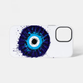 Coque iPhone 12 Mini 🧿 Gardien du mauvais œil (Verso Horizontal)