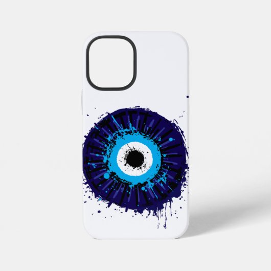 Coque iPhone 12 Mini 🧿 Gardien du mauvais œil (Verso)