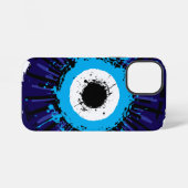 Coque iPhone 12 Mini 🧿 Gardien du mauvais œil (Verso Horizontal)